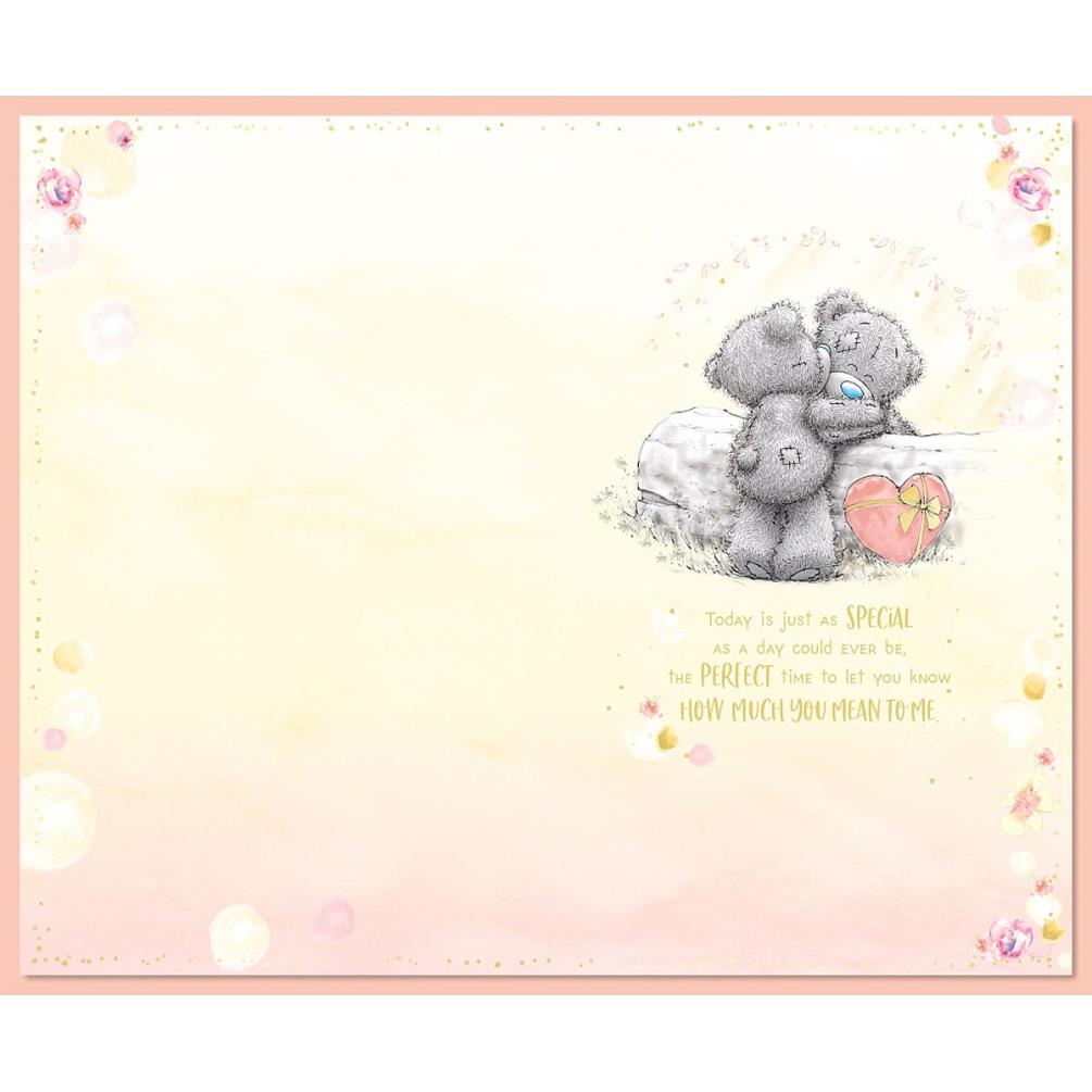 Beautiful Fiancee Me to You Bear Birthday Card Extra Image 1